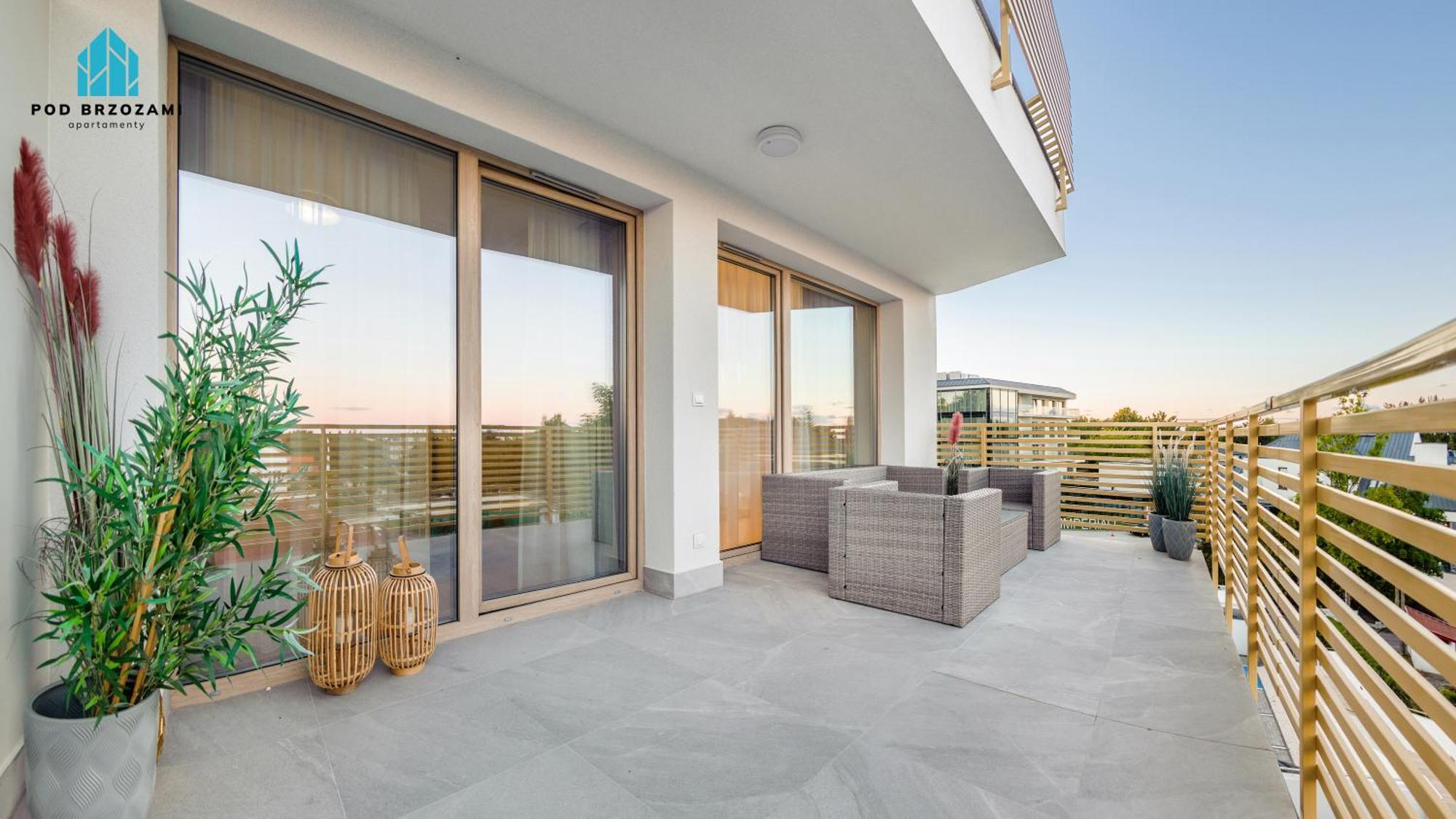 Pod Brzozami Apartamenty Gea Eco Сянозеты Экстерьер фото